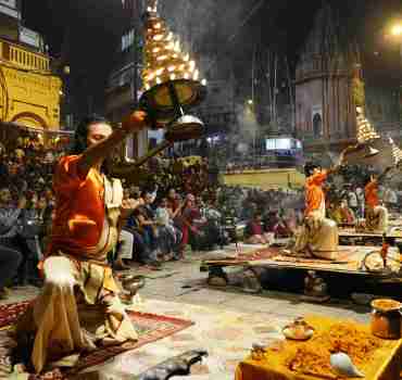 ganga aarti in Varanasi